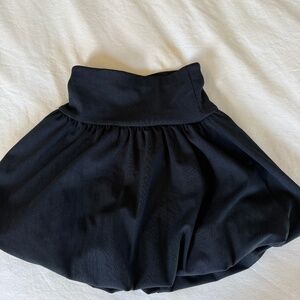 Zara Girls black Bubble Skirt